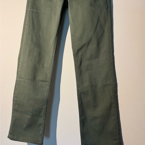 ✨ Quince Bella Stretch Straight Jeans – Loden Green ✨ - Picture 6 of 14